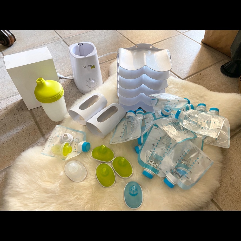 KIINDE Bottle ser with warmer